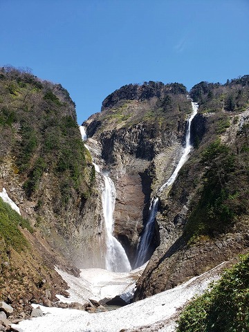 5月の称名滝